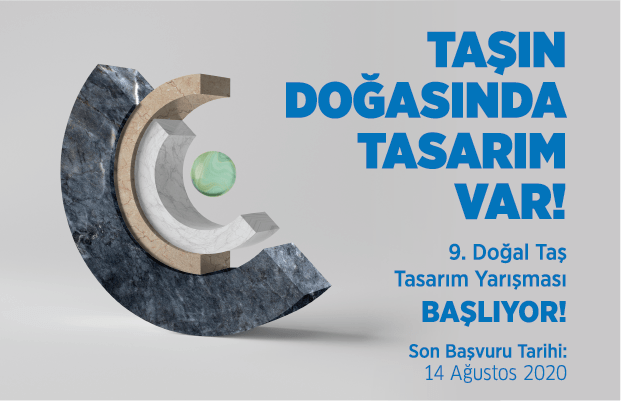 Endüstriyel ve Mimari Doğal Taş Tasarım Yarışması “Evde Kalırken Tasarla” Çağrısı Yaptı